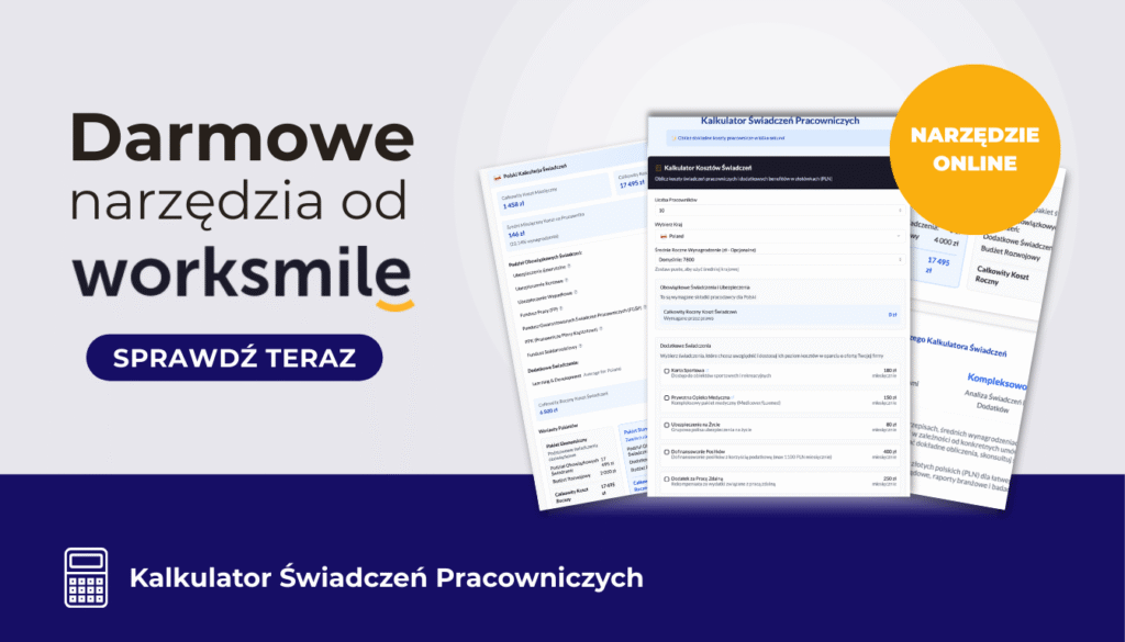 Darmowy Kalkulator Świadczeń Pracowniczych